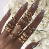 Exclusive premium set of 8 to 12 rings
