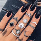 Exclusive premium set of 8 to 12 rings