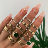 Exclusive premium set of 8 to 12 rings