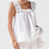Victoria Lounge Set with Ruffles
