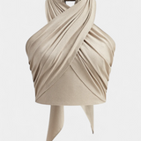 Lena Crossback Top with Knot and Halter Style
