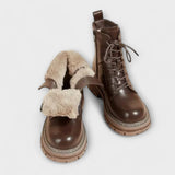 Lourdes - Warm, Modern, and Durable Leather Boots