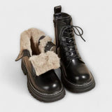 Lourdes - Warm, Modern, and Durable Leather Boots