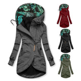 Hooded Windbreaker Coat