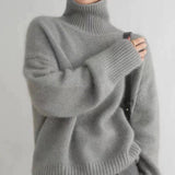 Eleanor | Cable Knit Roll Neck Jumper