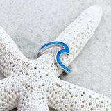 Sea Ring in Opal and Silver