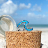 Sea Ring in Opal and Silver
