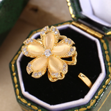 Gold Daisy Ring
