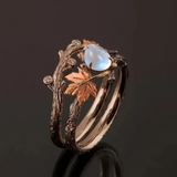 Ring with Natural Moonstone
