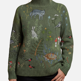 Raquel – Artistic Turtleneck Sweater