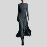 Naiara – Midi dress with side knot