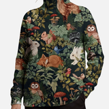 Paola – Artistic High Neck Sweater