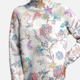 Rocío – Artistic High Neck Sweater
