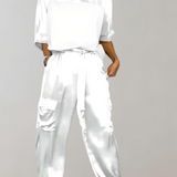 Alicia | Soft as Silk Lounge Cargo Set