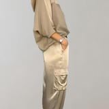 Alicia | Soft as Silk Lounge Cargo Set