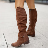 Lina - Comfortable and Warm Suede Boots for Women