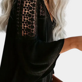 Sunwoven Lace Blouse