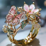 Nature's Butterfly Sparkling Earring with Zirconia