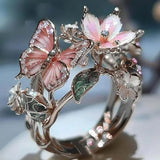 Nature's Butterfly Sparkling Earring with Zirconia