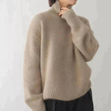 Eleanor | Cable Knit Roll Neck Jumper