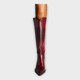 Camila - Elegant Daily Croco Design Boots