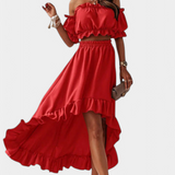 Katja | Off-Shoulder 2-Piece Set
