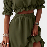 Katja | Off-Shoulder 2-Piece Set