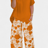 Aivy Two-Piece Floral Set with Relaxed Touch