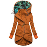 Hooded Windbreaker Coat