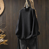 Harriet | Chunky Cable-Knit Roll Neck Jumper