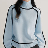 Marjorie | Ribbed Roll Neck Jumper