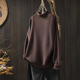 Harriet | Chunky Cable-Knit Roll Neck Jumper