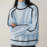 Marjorie | Ribbed Roll Neck Jumper