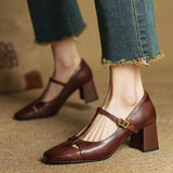 Elora High Heels in Genuine Leather