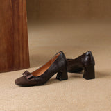 Chunky Heel Sandals Blair