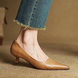 Anok High Heels Made of Genuine Leather