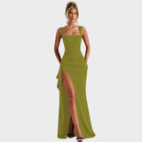 Zariani | Elegant Maxi Dress with Open Back