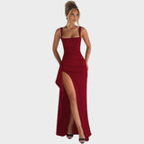 Zariani | Elegant Maxi Dress with Open Back