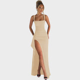 Zariani | Elegant Maxi Dress with Open Back