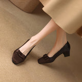 Chunky Heel Sandals Blair