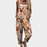 Beatrice | Relaxed Dungaree Jumpsuit