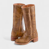 Classic High-Cut Riding Boots