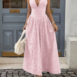 Dress with Pleated Line