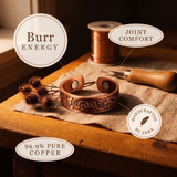 Sarah's Burr Copper Ring