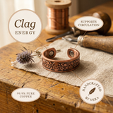 Sarah's Clag Copper Ring