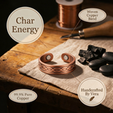 Sarah's Char Copper Ring