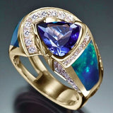 Pink Ring in Crystal Blue Ocean