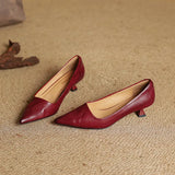 Anok High Heels Made of Genuine Leather