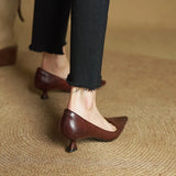 Anok High Heels Made of Genuine Leather