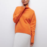 Winifred | Roll Neck Cable Knit Jumper